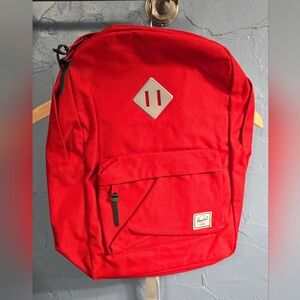 Herschel Heritage Supply Company Red Backpack